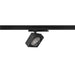 SLV 1010851 EURO CUBE 2 L, 3-phase spotlight, rectangular, 4000K, 21 W, PHASE, 40°, black (MD23)