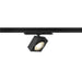 SLV 1010855 EURO CUBE 2 L, 3-phase spotlight, rectangular, 4000K, 21 W, DALI 2, 40°, black (MD25)