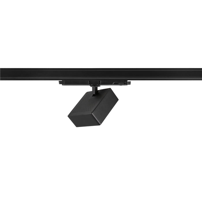 SLV 1010855 EURO CUBE 2 L, 3-phase spotlight, rectangular, 4000K, 21 W, DALI 2, 40°, black (MD24)
