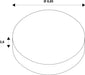 SLV 1010857 EURO CUBE 2 M, OVAL FILTER (MD12)