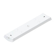 White LED shop light fixture, surface mounted.
