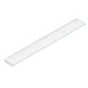 White LED linear ceiling light fixture.