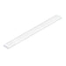 White LED linear surface-mounted light fixture.