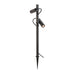 SLV 1011033 HELIA SLIM Pole, double, LED outdoor floor lamp, IP65, 2200 K, black (MD25)