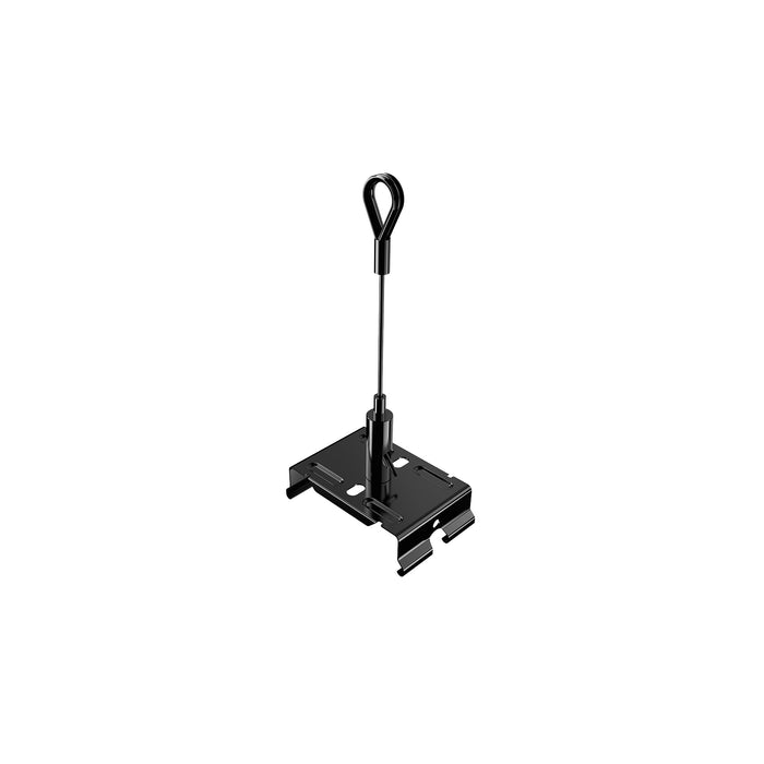 SLV 1011062 EASYLIGHT, SCKL 5000 BK STEEL CABLE SUSPENSION KITS 5000MM WITH LOOP, BLACK (MD01)