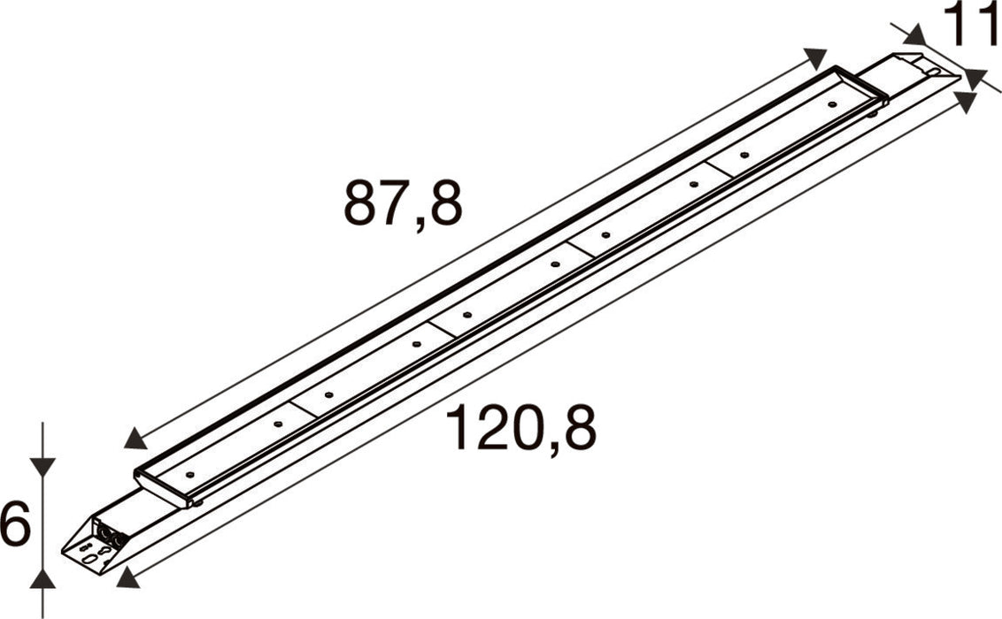 SLV 1011168 BATTEN INDUSTRY C 1208 840 WB ML WH DALI (MD12)