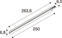 SLV 1011240 EASYLIGHT 2500 150 835/840/850 WB WH ML DALI2 EM 3H Trunking System 2500MM (MD12)