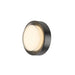 SLV 1011261 AINOS SLIDE WL, surface-mounted wall luminaire, round, PHASE, 2700/3000 K, 11 W, IP65, black (MD01)