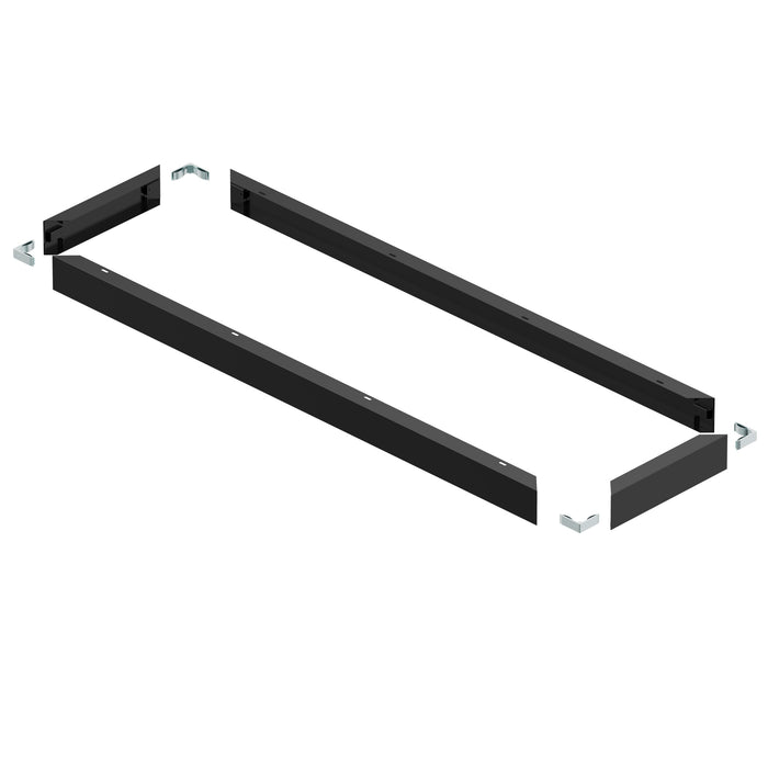 SLV 1011272 SURFACE MOUNTING FRAME, 1200/300 BK (MD23)