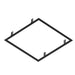 SLV 1011338 RECESSED MOUNTING FRAME, 600 BK (MD01)