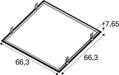 SLV 1011339 RECESSED MOUNTING FRAME, 625 BK (MD12)