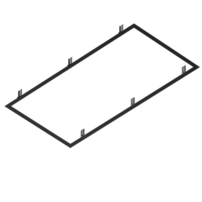 SLV 1011341 RECESSED MOUNTING FRAME, 1200/600 BK (MD23)