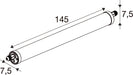 SLV 1011480 TUBULAR P, 1500 880 830 WH DALI2 CLR PMMA (MD12)