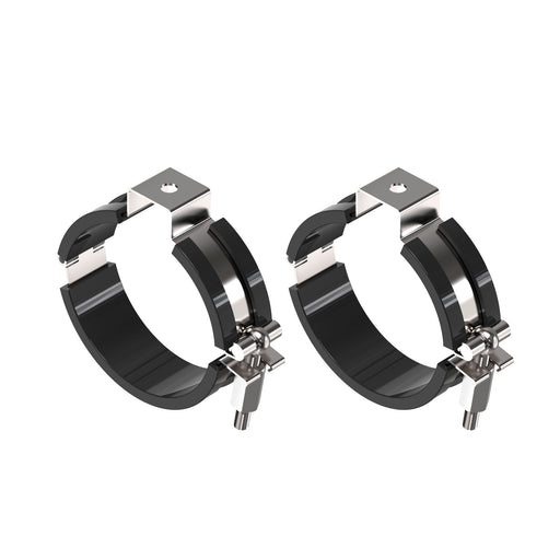 SLV 1011505 TUBULAR P, SURFACE MOUNTING BRACKET/RUBBER 2PCS. (MD01)