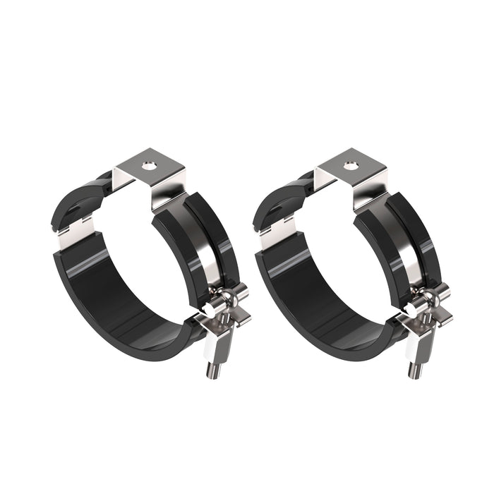 SLV 1011505 TUBULAR P, SURFACE MOUNTING BRACKET/RUBBER 2PCS. (MD01)