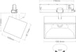 SLV 1011515 TRACKSPOT P SQ, 3PH. 64 940 ML DALI WH (MD12)