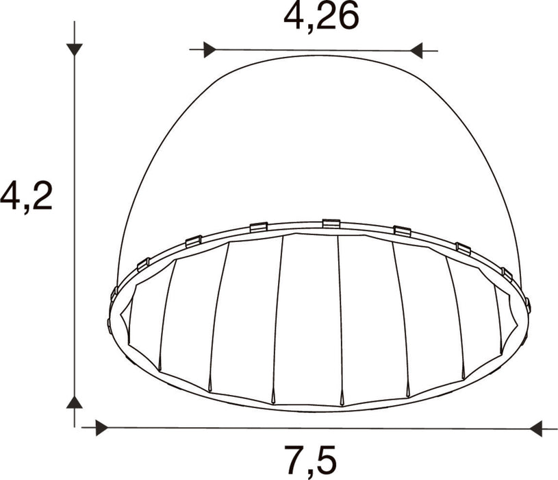 SLV 1011546 EASYLIGHT SPOT, REFLEKTOR VWB (MD12)
