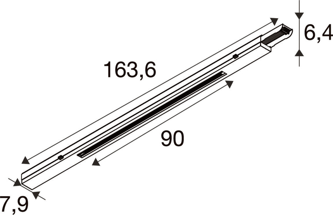 SLV 1011548 EASYLIGHT, 1500 3PH TRACK BK (MD12)