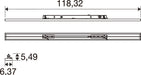 SLV 1011591 TRACK LINE M, 3~ Spot, 80 830/835/840 DWB ML BK DALI (MD12)