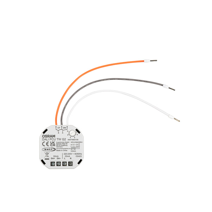 SLV 1011655 DALI INTERFACE PUSH DIMM / DALI PCU TW G2, white (MD27)