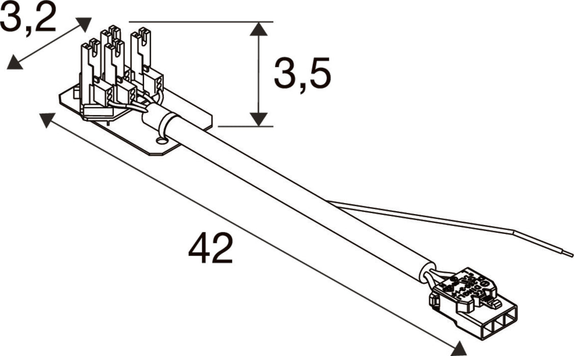 SLV 1011656 RETRO, CON 4P001 CONNECTOR 4-PLUG EM (MD12)
