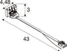 SLV 1011657 RETRO, CON 4P002 CONNECTOR 4-PLUG EM (MD12)