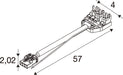 SLV 1011661 RETRO, CON 4P006 CONNECTOR 4-PLUG EM (MD12)