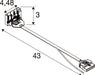 SLV 1011664 RETRO, CON 6P102 CONNECTOR 6-PLUG EM (MD12)