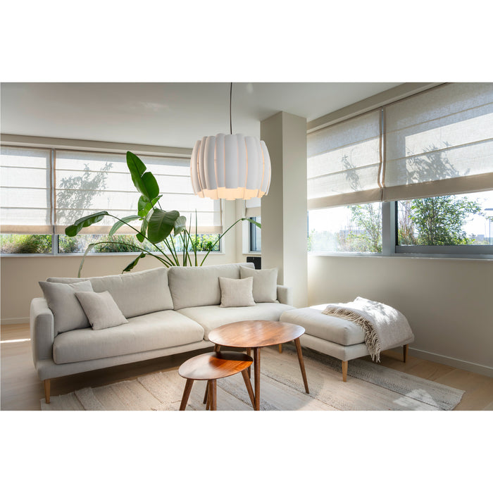SLV 1011682 HAVEN 50, PD, E27, pendant light, E27, 1 x 40 W, white (MD20)