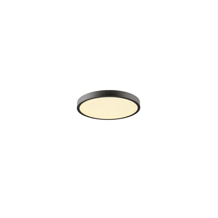 SLV 1011693 MEDO 2 SLIM 30, CL, PHASE, Ceiling Surface-Mounted Luminaire, 3000/4000 K, 8 W, 85°, black (MD01)