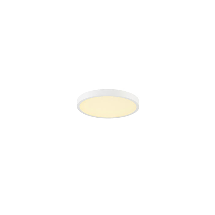 SLV 1011702 MEDO 2 SLIM 30, CL, DALI, Ceiling Surface-Mounted Luminaire, 3000/4000 K, 8.6 W, 85°, white (MD01)