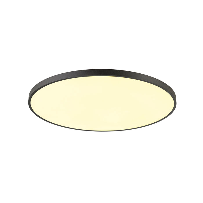 SLV 1011707 MEDO 2 SLIM 80, CL, DALI, Ceiling Surface-Mounted Luminaire, 3000/4000 K, 45 W, 85°, black (MD01)