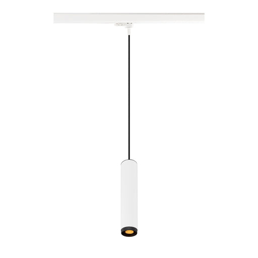 SLV 1011709 GRIP! L, 3~ Pendant luminaire, QPAR51, GU10, 1 x 6 W, white / black (MD01)