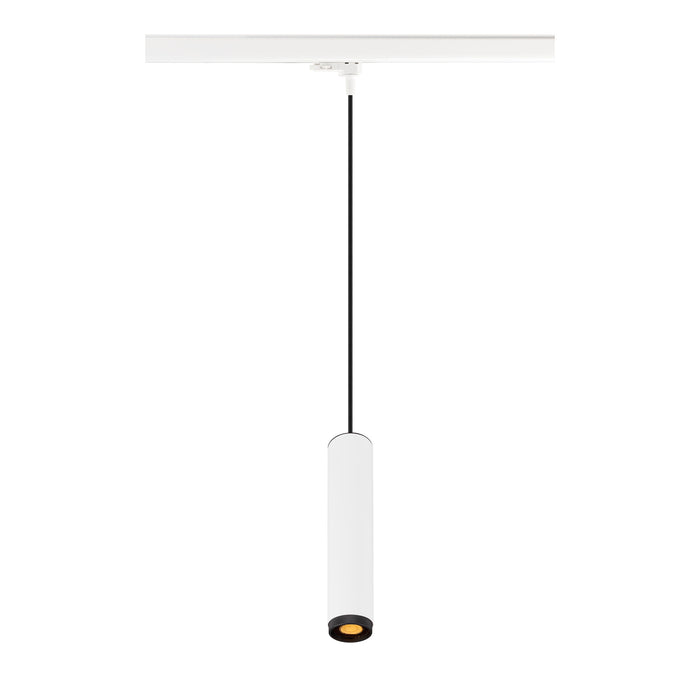 SLV 1011709 GRIP! L, 3~ Pendant luminaire, QPAR51, GU10, 1 x 6 W, white / black (MD01)
