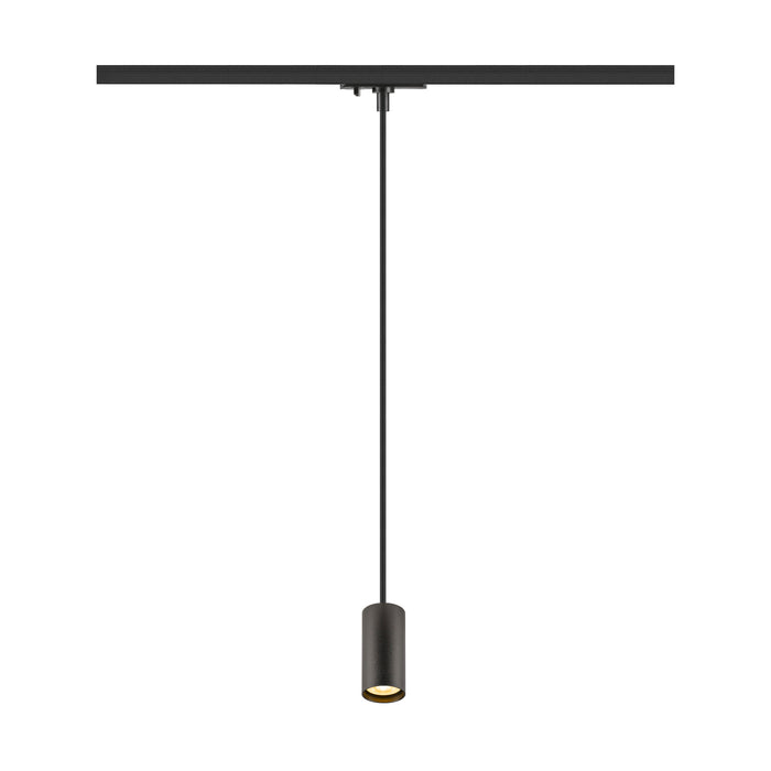 SLV 1011727 ENOLA 2.0 M, 1~ pendant luminaire, SINGLE, GU10 MINI, PAR11, 1 x 5 W, black (MD01)