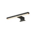 SLV 1011757 DORISA 30, WL, Wall surface-mounted luminaire, 4000 K, 5.2 W, 110°, black (MD01)