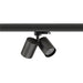SLV 1011765 BIMA 2.0, 3~ spot, DOUBLE, QPAR51, 2 x 10 W, black (MD23)