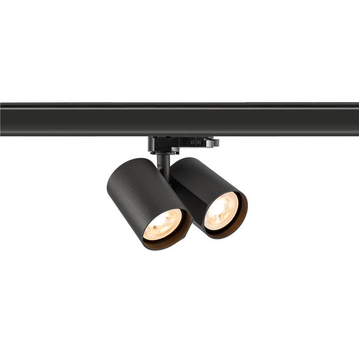 SLV 1011765 BIMA 2.0, 3~ spot, DOUBLE, QPAR51, 2 x 10 W, black (MD24)