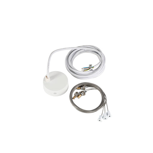 SLV 1011784 MEDO 2 SUSPENSION KIT, 3 m Pendant Length, Parallel, white (MD01)