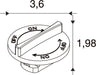 SLV 1011845 BATTEN INDUSTRY C+P, TRACK KNOB SWITCH (MD12)