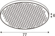 SLV 1011861 MEDO HYVE 80, CL, DALI, Ceiling Surface-Mounted Luminaire, 3000/4000 K, 67 W, (MD12)
