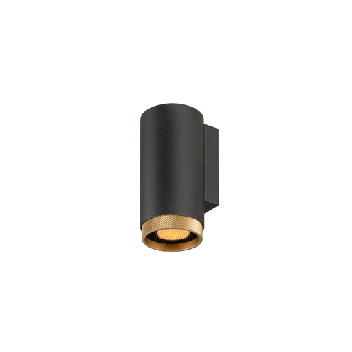 SLV 1011878 GRIP! L, Surface-mounted wall luminaire, UP OR DOWN, QPAR51, 1 x 6 W, black (MD01)