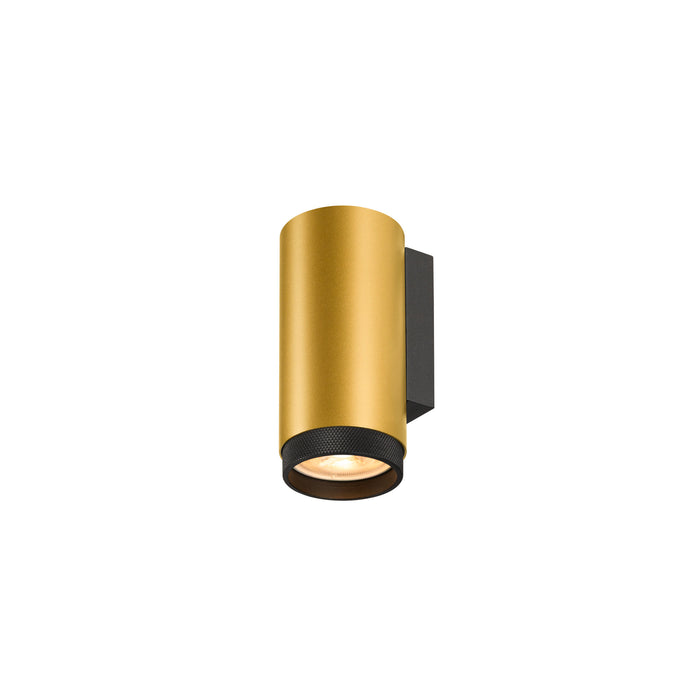 SLV 1011880 GRIP! L, Surface-mounted wall luminaire, UP OR DOWN, QPAR51, 1 x 6 W, gold (MD23)