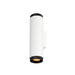 SLV 1011881 GRIP! L, Surface-mounted wall luminaire, UP/DOWN, QPAR51, 2 x 6 W, white (MD01)