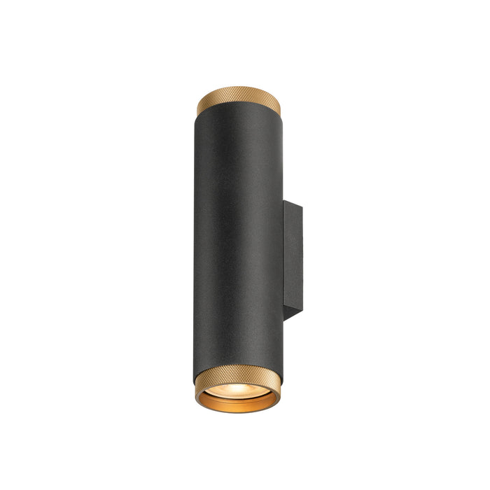 SLV 1011882 GRIP! L, Surface-mounted wall luminaire, UP/DOWN, QPAR51, 2 x 6 W, black (MD23)