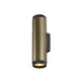 SLV 1011883 GRIP! L, Surface-mounted wall luminaire, UP/DOWN, QPAR51, 2 x 6 W, bronze (MD24)