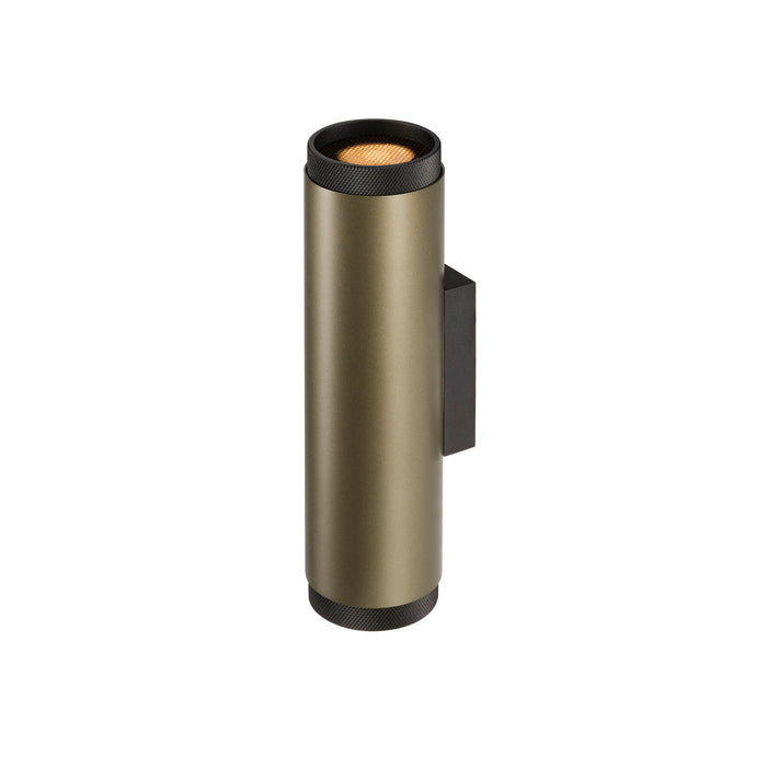 SLV 1011883 GRIP! L, Surface-mounted wall luminaire, UP/DOWN, QPAR51, 2 x 6 W, bronze (MD23)