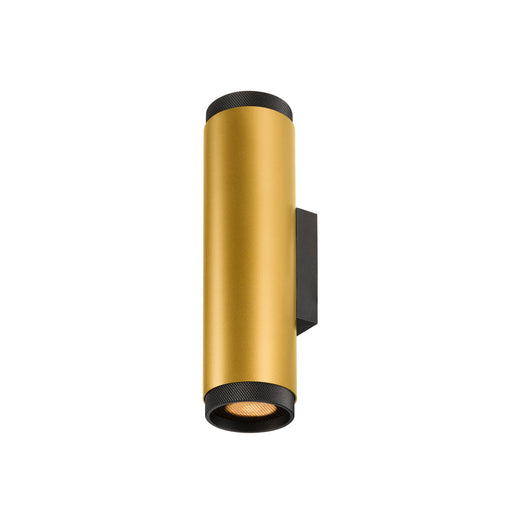 SLV 1011884 GRIP! L, Surface-mounted wall luminaire, UP/DOWN, QPAR51, 2 x 6 W, gold (MD01)
