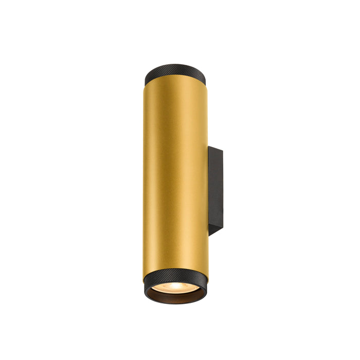 SLV 1011884 GRIP! L, Surface-mounted wall luminaire, UP/DOWN, QPAR51, 2 x 6 W, gold (MD23)