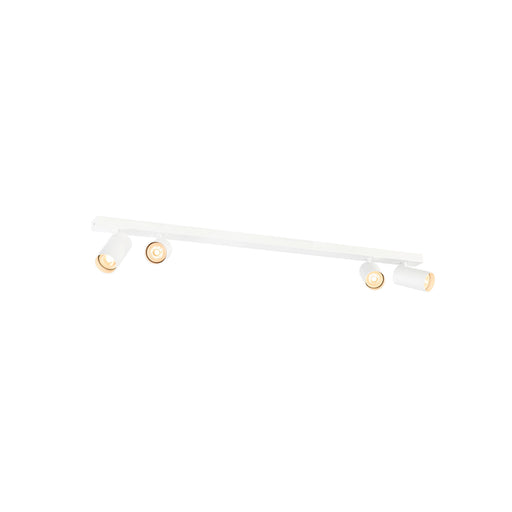 SLV 1011890 ENOLA 2.0 M, CL, QUAD, QPAR51, LONG, ceiling surface-mounted luminaire, 4 x 10 W, white (MD01)
